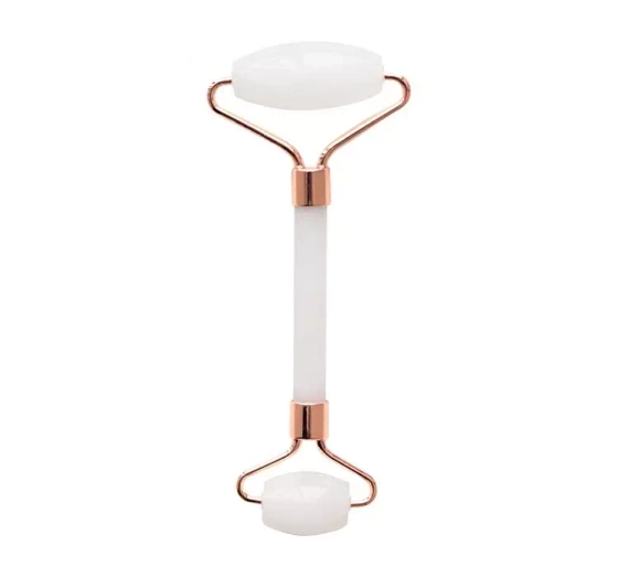 Kliknij na zdjęcie, aby je powiększyć FLUFF FACE ROLLER FÜR GESICHTSMASSAGE WEISSER JADEIT