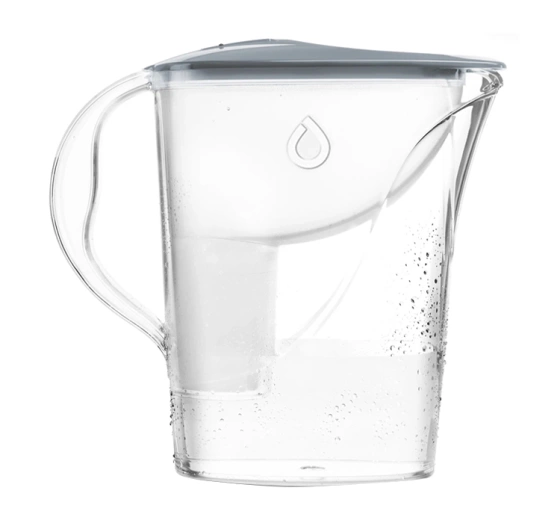 Kliknij na zdjęcie, aby je powiększyć Dafi Start Classic Wasserfilterkanne 2,4 l Grau