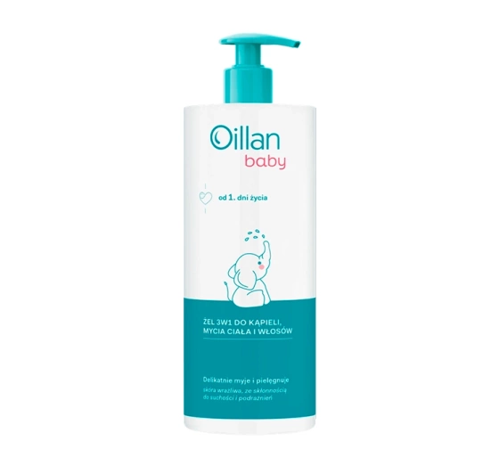 Oillan Baby żel 3in1 Dusch-, Körper- und Haarwaschgel 750 ml
