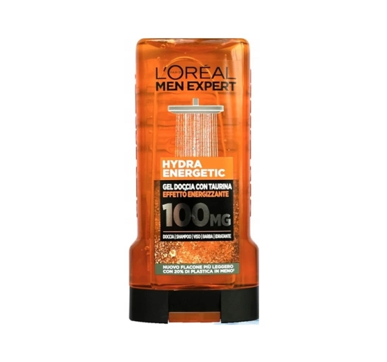 LOREAL MEN EXPERT HYDRA ENERGETIC 100MG ENERGETISIERENDES 3IN1 DUSCHGEL 300ML