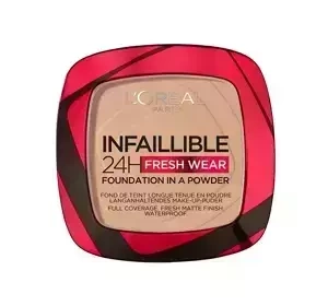 LOREAL INFAILLIBLE 24H FRESH WEAR PUDER-FOUNDATION 120 VANILLE 9G