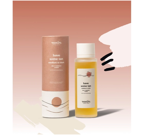 RESIBO HAVE SOME TAN MEDIUM TO DARK NATÜRLICHER SELBSTBRÄUNUNGSTONER 100ML
