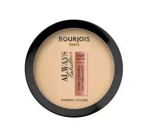 BOURJOIS ALWAYS FABULOUS MATTIERENDES GESICHTSPUDER 115 GOLDEN IVORY 10G