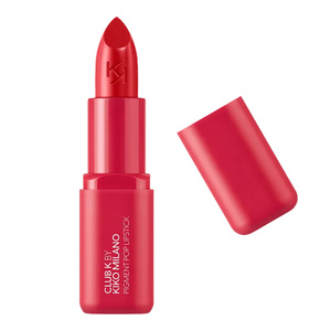 KIKO Milano Club K Pigment Pop Lipstick – feuchtigkeitsspendender, deckender Lippenstift 13 Club Royalty 3,5 g