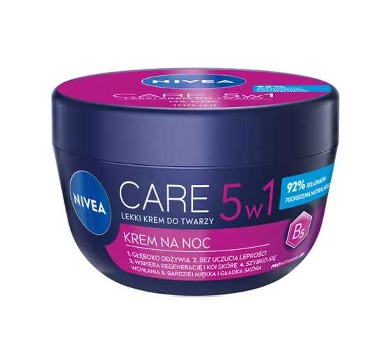 NIVEA Care 5in1 leichte Nachtcreme 100ml