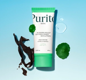Purito Wonder Releaf Centella Leichte Gesichts-Sonnencreme SPF 50+ 60 ml