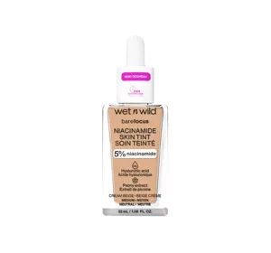 Wet n Wild Barefocus Leichte feuchtigkeitsspendende Foundation Cream Beige 32ml