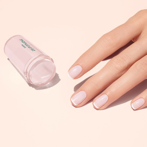 Manucurist Active French Routine – Set für die French-Maniküre: Pflege 15 ml + Nagellack 8 ml + Überlack 15 ml + Stempel