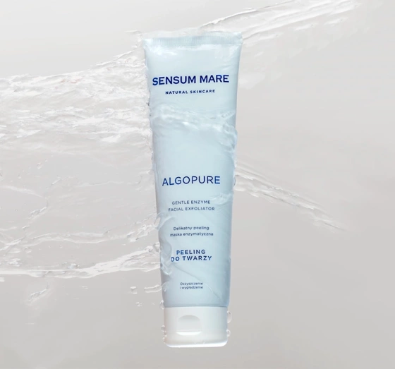Kliknij na zdjęcie, aby je powiększyć SENSUM MARE ALGOPURE GENTLE ENZYME FACIAL EXFOLIATOR PEELING – MASKE 100ML