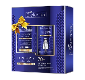 Bielenda Egzosomy Młodości Geschenkset Anti-Falten-Gesichtscreme 70+ 50 ml + lifternde Augencreme 15 ml
