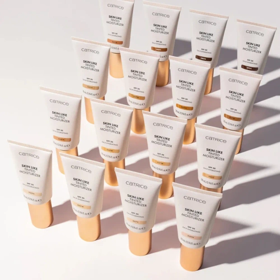 Kliknij na zdjęcie, aby je powiększyć Catrice Skin Like Tinted Moisturizer – getönte Gesichtscreme mit Lichtschutzfaktor 30, 042C, 28 ml