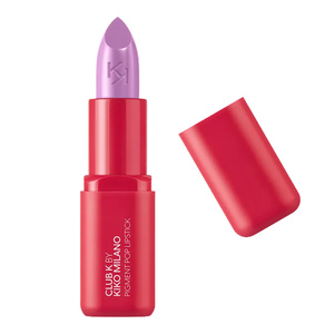 KIKO Milano Club K Pigment Pop Lipstick – feuchtigkeitsspendender, deckender Lippenstift 18 Club Coded 3,5 g