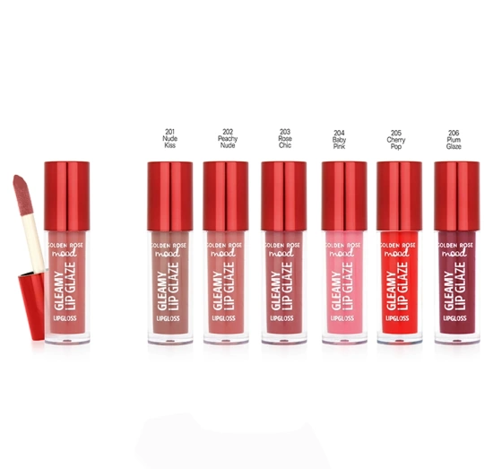 Golden Rose Mood Gleamy Lip Glaze Lipgloss 205 Cherry Pop 4,7 ml 