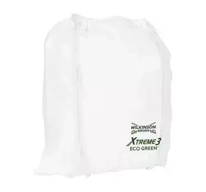 Wilkinson Sword Xtreme 3 Eco Green Rucksack Beutel