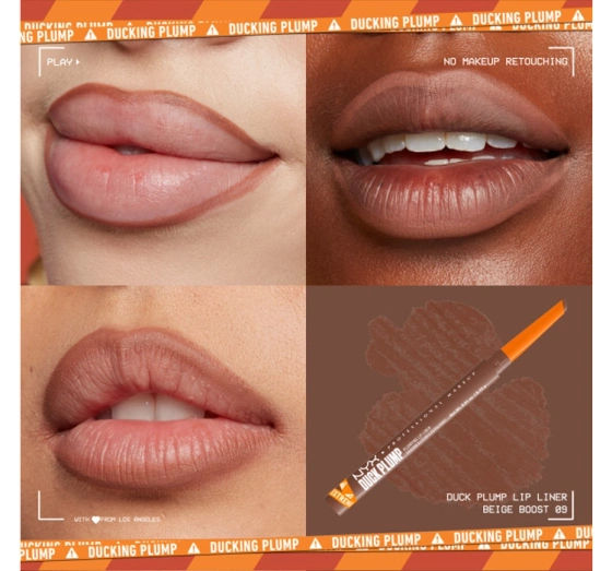 NYX Professional Makeup Duck Plump Lippenkonturenstift 09 Beige Boost 0,3 g