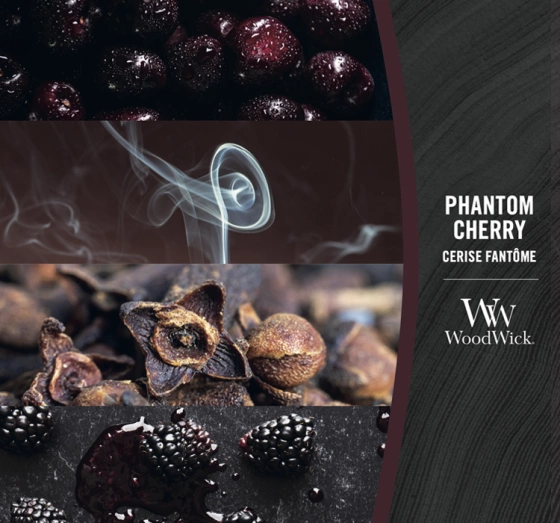 Woodwick Elipse Jar Candle Duftkerze Phantom Cherry 453,6 g