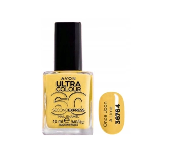 Kliknij na zdjęcie, aby je powiększyć AVON ULTRA COLOUR 60 SECOND EXPRESS NAGELLACK ONCE UPON A LIME 10ML
