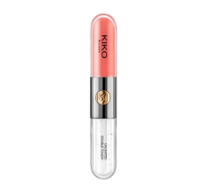 KIKO Milano Unlimited Double Touch Zweiteiliger Flüssiglippenstift 113 Satin Coral 2x3ml