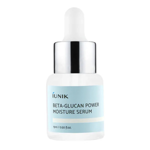 iUNIK Beta-Glucan Power Moisture Serum – feuchtigkeitsspendendes und beruhigendes Gesichtsserum 15 ml