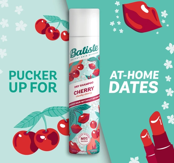 BATISTE TROCKENSHAMPOO CHERRY 200 ML