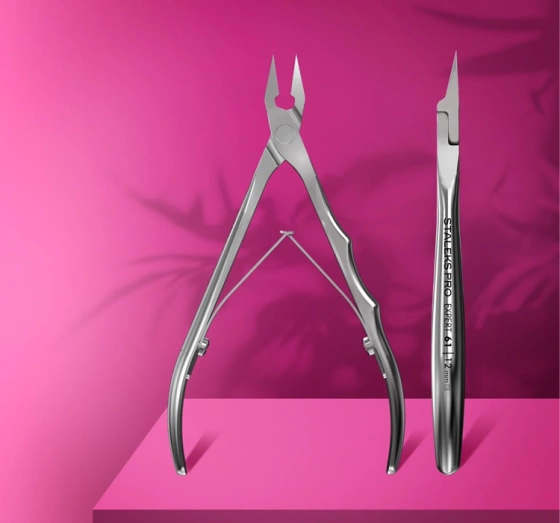 Staleks Pro Expert Professionelle Zangen für eingewachsene Nägel 61/12 mm 