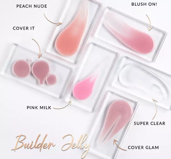 NAILAC BUILDER JELLY AUFBAUGEL PEACH NUDE 15G