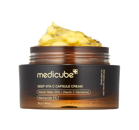 Kliknij na zdjęcie, aby je powiększyć Medicube Deep Vita C Capsule Aufhellend-straffende Creme 55 g