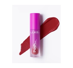 LAMEL COSMETICS POSH MATTE LIQUID LIP STAIN LIPPENSTIFT 407 WINE RED 4ML