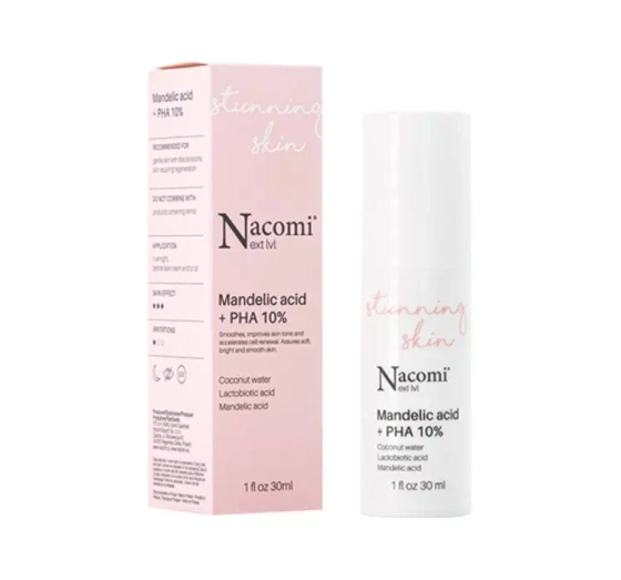 NACOMI NEXT LEVEL STUNNING SKIN MANDELSÄURE 10% + PHA GESICHTSSERUM 30ML