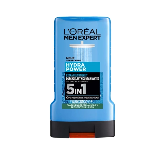 Kliknij na zdjęcie, aby je powiększyć L'Oréal Paris Men Expert Hydra Power Duschgel 5in1 250ml