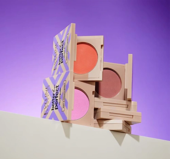 Kliknij na zdjęcie, aby je powiększyć Eveline Better Than Perfect Kompaktrouge 03 Rosewood 2,3g