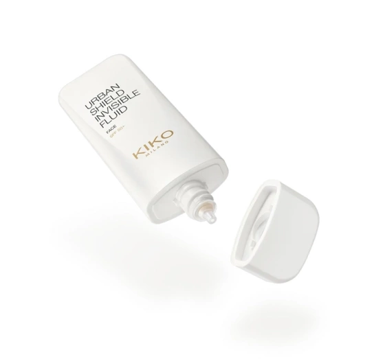 KIKO Milano Urban Shield Invisible Fluid Schützendes Gesichtsfluid SPF50+ 50 ml
