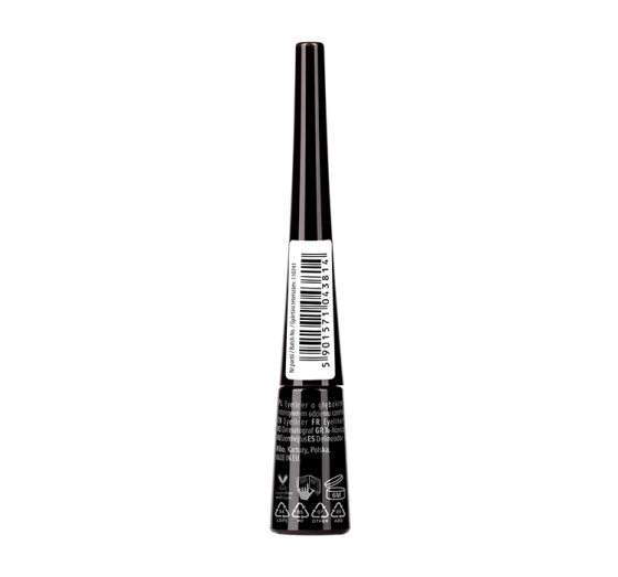 WIBO FLÜSSIGER EYELINER IM PINSEL TIEF SCHWARZ DEEP BLACK