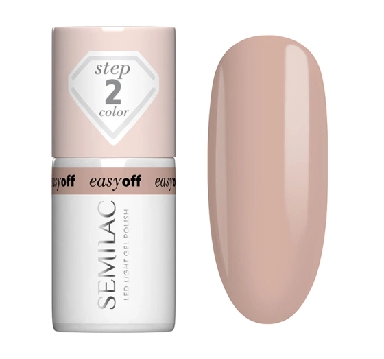 Kliknij na zdjęcie, aby je powiększyć Semilac Easy Off Hybridlack L14 Caffe Frappe 7 ml