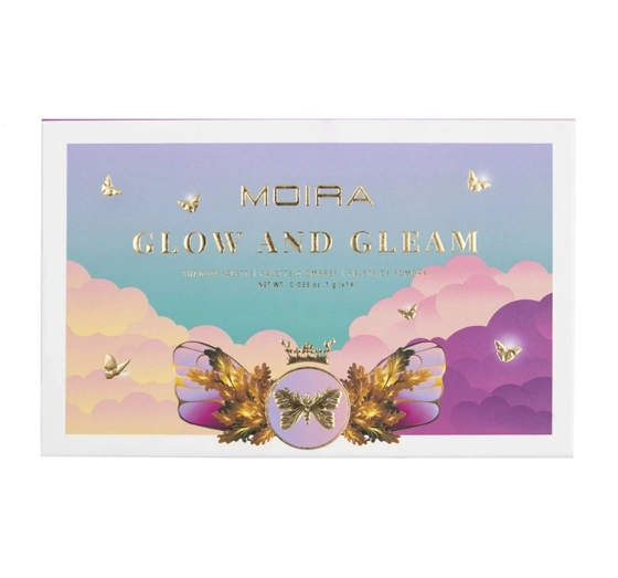 MOIRA MYSTIC LIDSCHATTENPALETTE GLOW AND GLEAM 14G