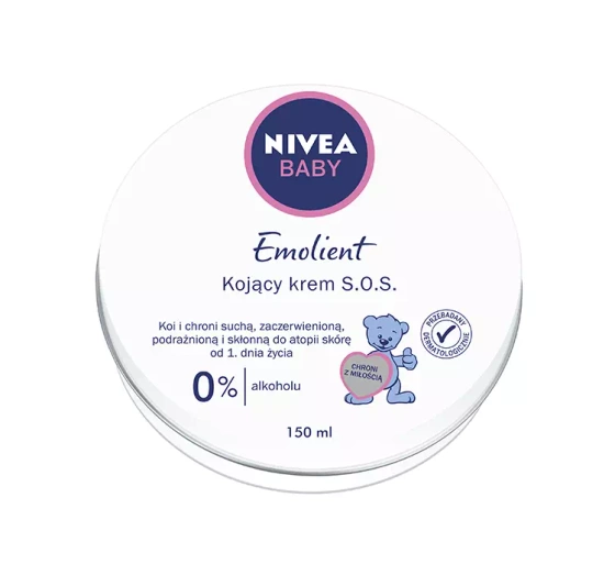 Kliknij na zdjęcie, aby je powiększyć NIVEA BABY PURE & SENSITIVE SOS CREME 150 ML