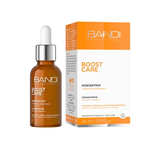 Kliknij na zdjęcie, aby je powiększyć Bandi Professional Boost Care Konzentrat mit aktivem Vitamin C 30ml