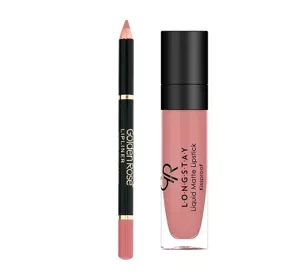 GOLDEN ROSE SET MATTER LIPPENSTIFT LONGSTAY + LIPLINER