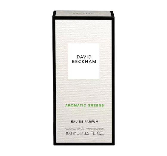 DAVID BECKHAM AROMATIC GREENS EDP SPRAY 100ML