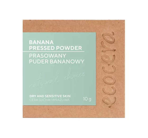 ECOCERA NATURAL CHOICE BANANENPUDER EINSATZ FÜR DIE PALETTE 10G
