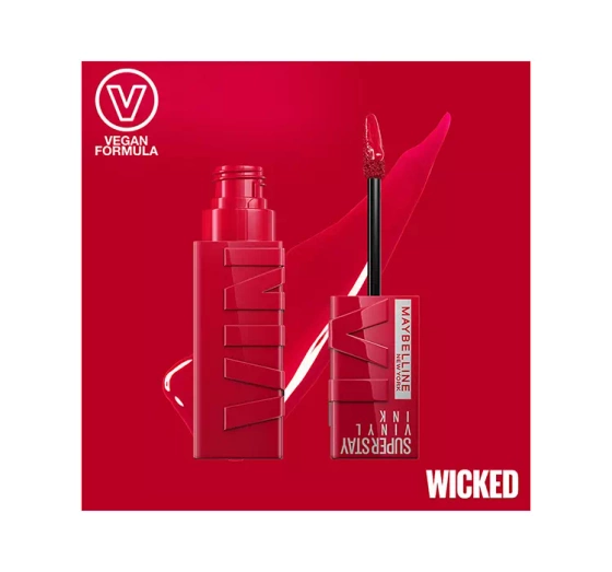 Maybelline Superstay Vinyl Ink Vinyl-Lippenstift 50 Wicked 4,2 ml