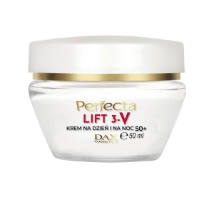 Perfecta LIFT-3 V Anti-Falten- und Lifting-Gesichtscreme für Tag und Nacht 50+ 50 ml