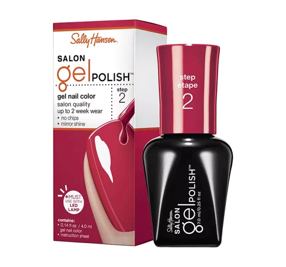 Kliknij na zdjęcie, aby je powiększyć SALLY HANSEN SALON GEL HYBRIDLACK 220 RED MY LIPS 7ML