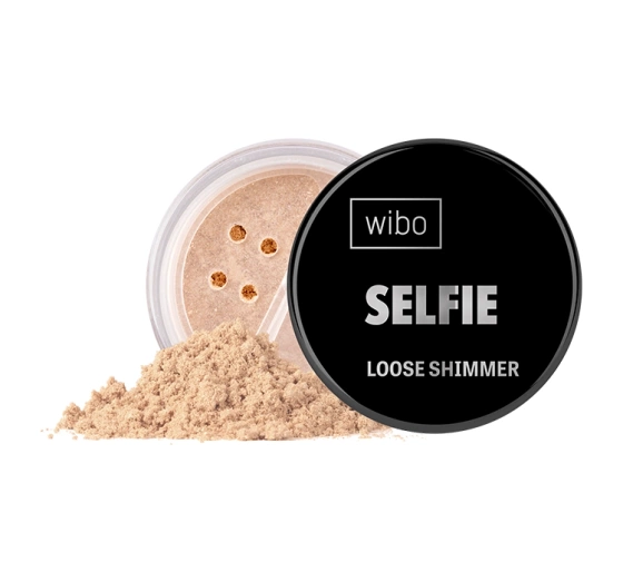 Wibo Selfie Loose Shimmer – Highlighter für das Gesicht in der Farbe „Sunny Gold“