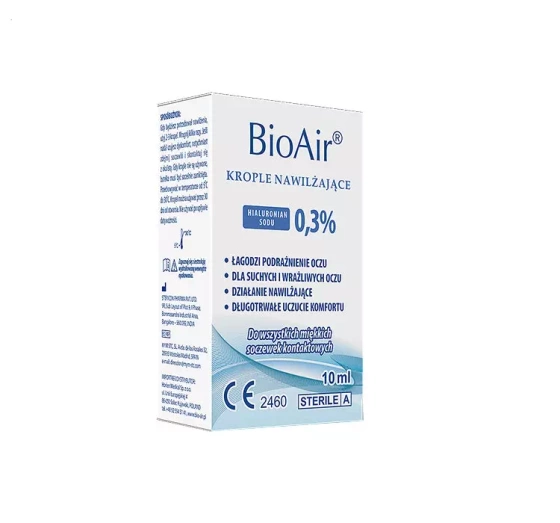 Kliknij na zdjęcie, aby je powiększyć BIO AIR FEUCHTIGKEITSSPENDENDE AUGENTROPFEN 10ML