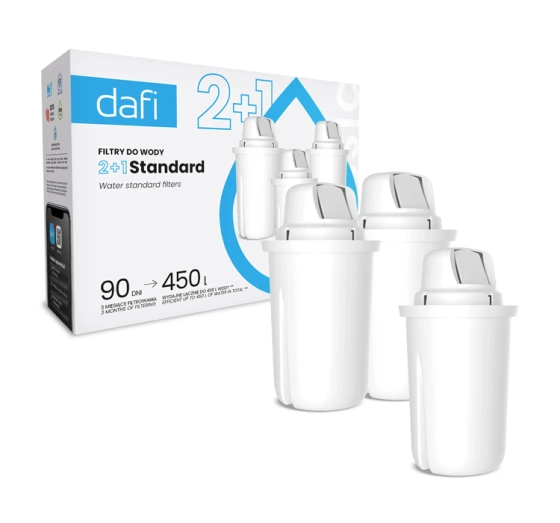Dafi Classic Standard Filter für Wasserkanne 3 Stück