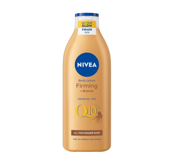 Kliknij na zdjęcie, aby je powiększyć NIVEA NIVEA FIRMING + BRONZE Q10 STRAFFENDE KÖRPERLOTION 400ML