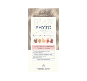 Phyto Hair Color Haarfarbe 8.1 Hellgrau-Blond