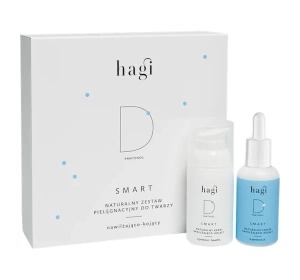 Hagi Smart D Natürliches Gesichtspflege-Set Creme 30ml + Serum 30ml