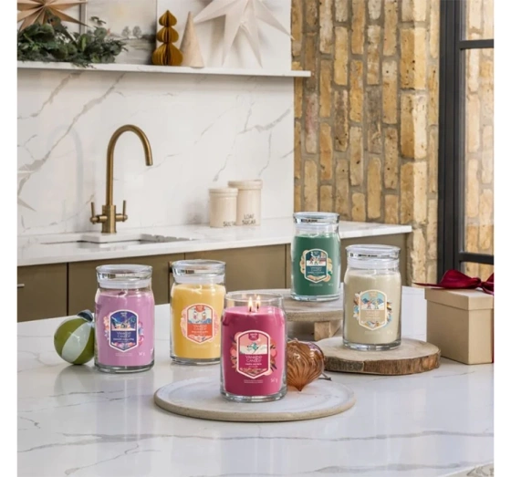 Yankee Candle Signature Apres Ski Große Duftkerze Slopeside Spritz 567 g